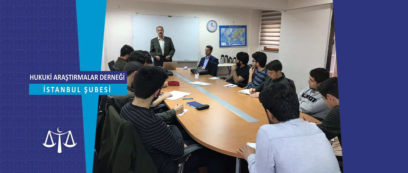 Prof.Dr. Refik Korkusuz hocamızdan “Güncel Anayasal Tartışmalar” konulu  seminer